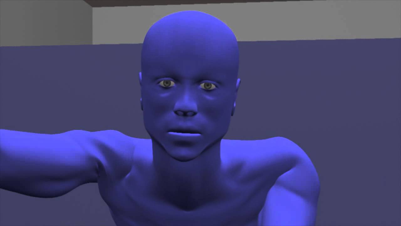 life of blue man