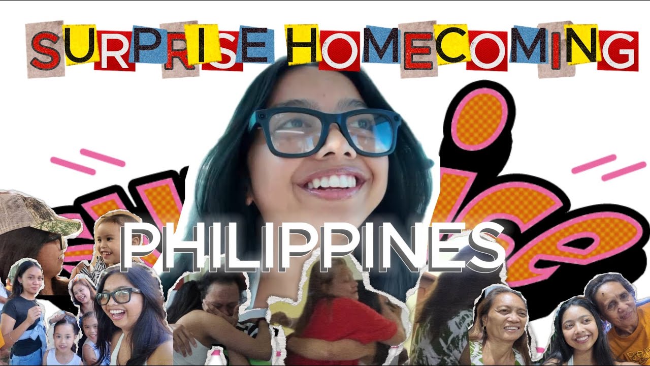 HOME COMING AFTER 10 YEARS PART 1 | SURPRISE + GALA | PHILIPPINES
