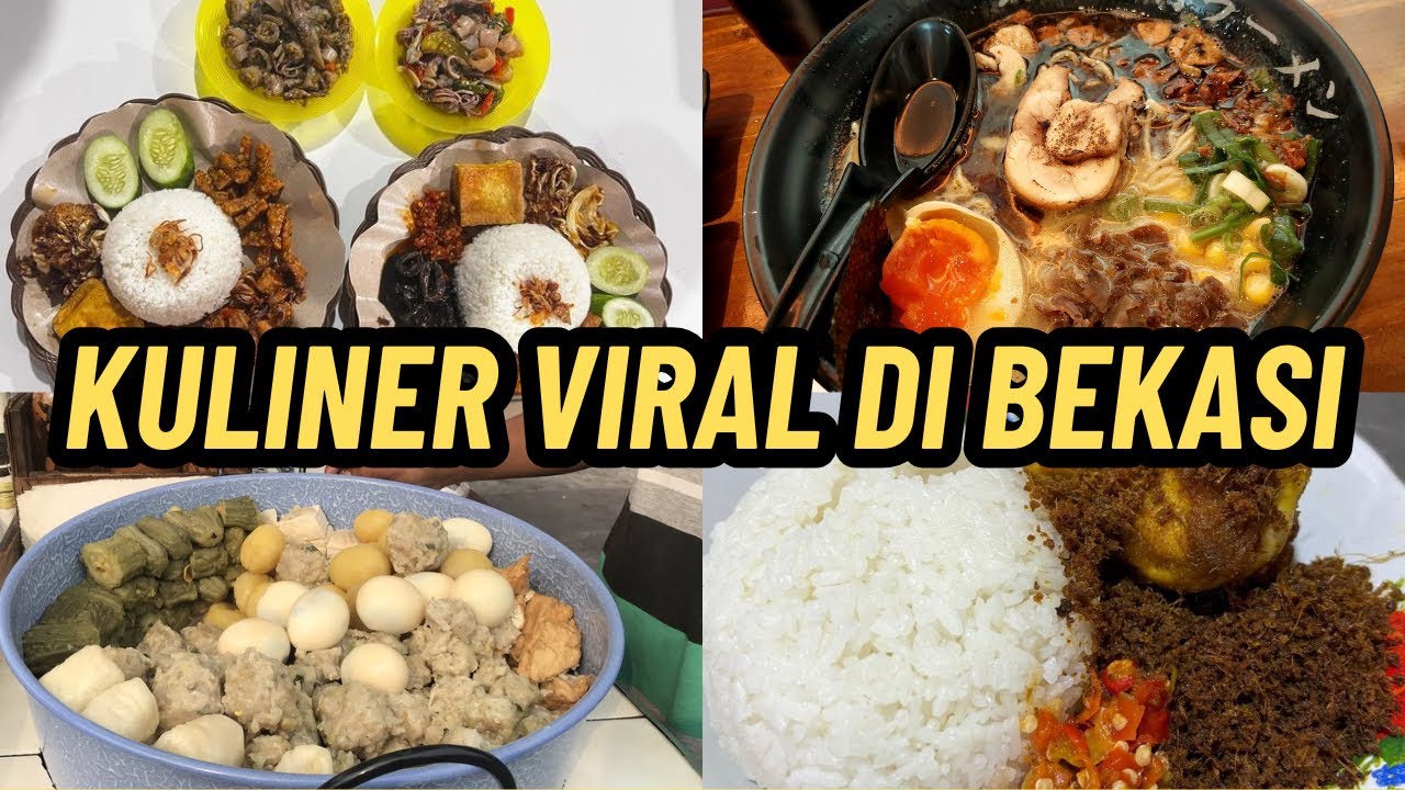 Rekomendasi Kuliner Viral di Bekasi yang Wajib Dicoba