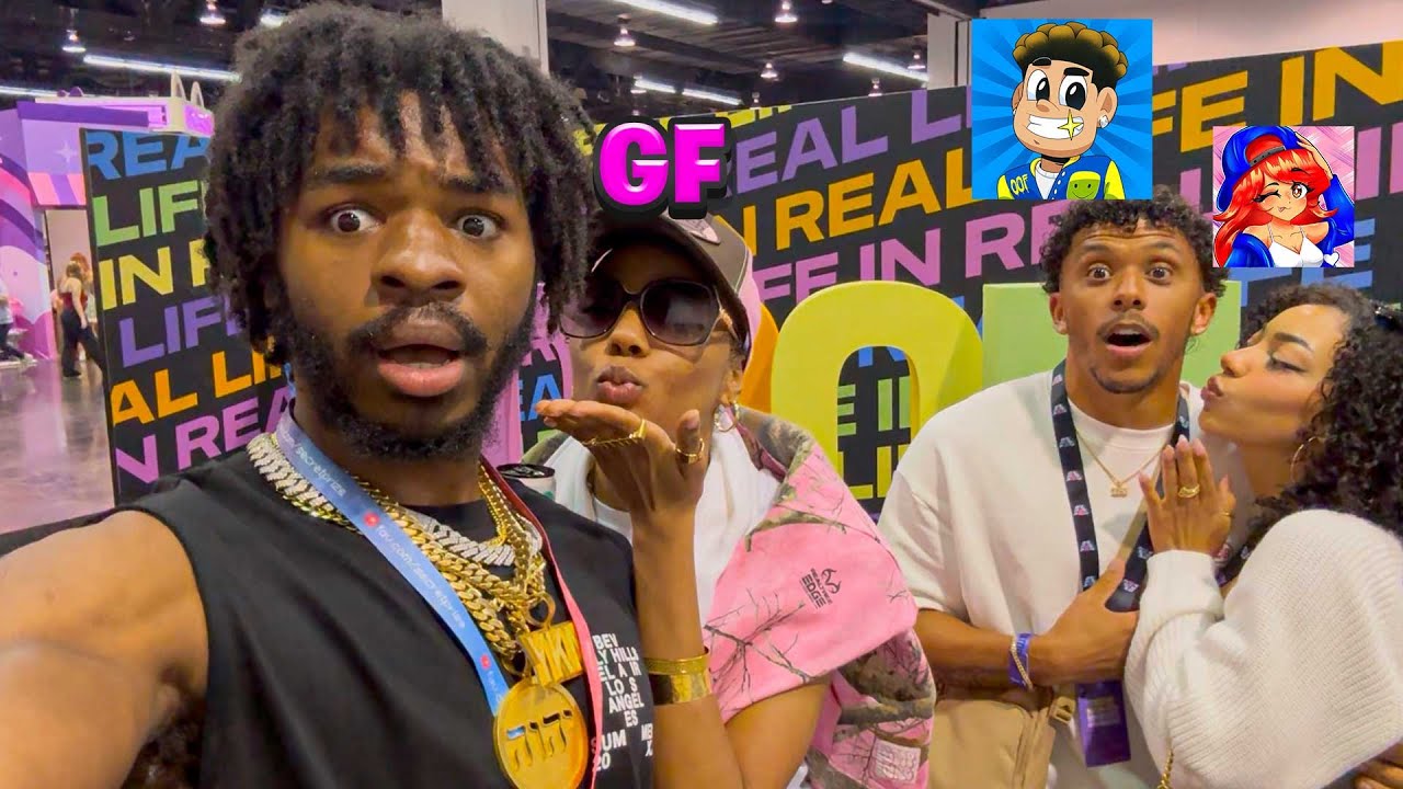 MEETING FANS WITH GIRLFRIEND AT VIDCON (Day 3)