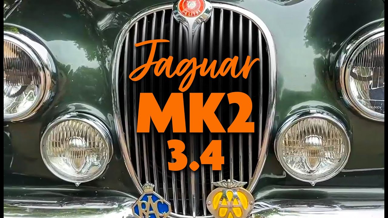 JAGUAR Mk2 3;4L - Découverte d'une voiture anglaise mêlant SPORT et LUXE