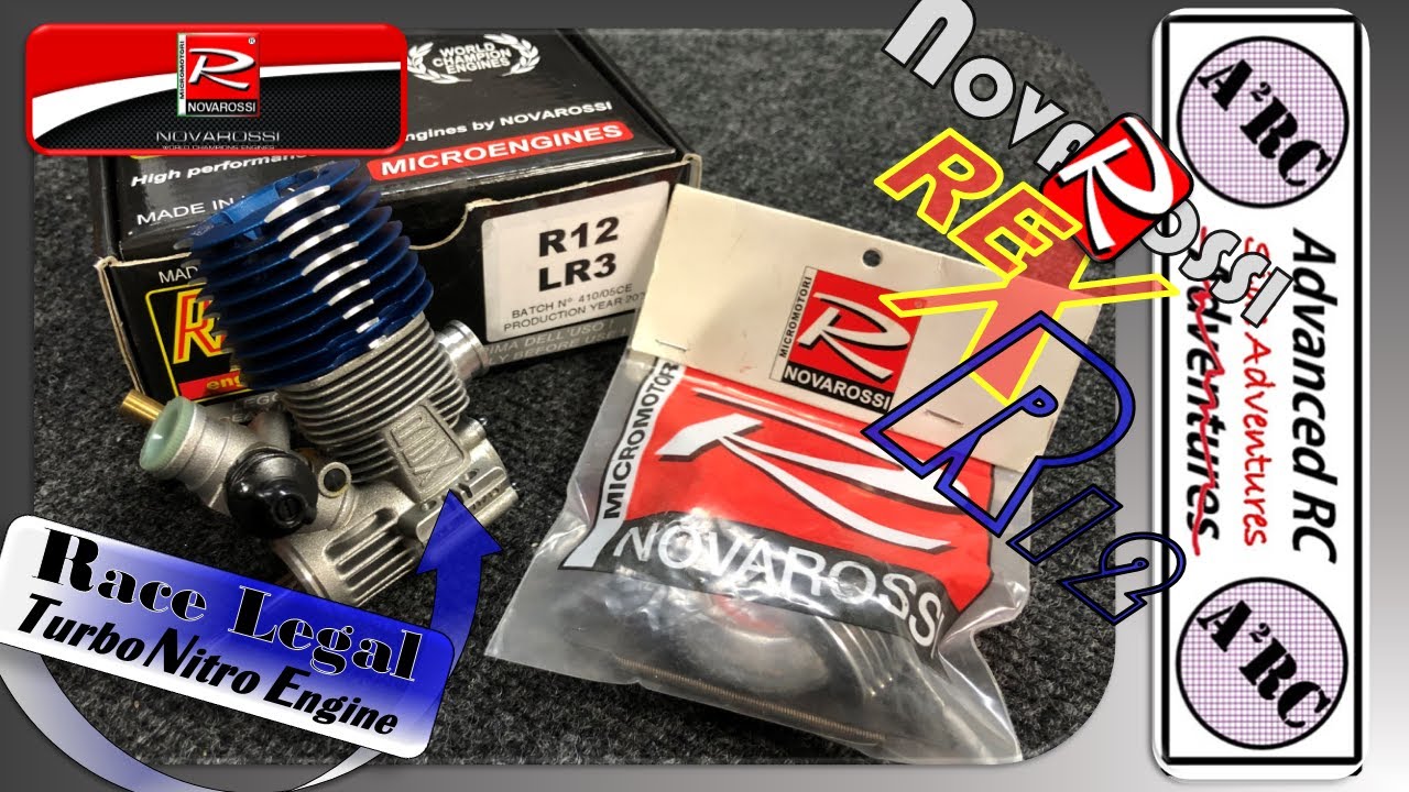 Novarossi R12 LR3 Nitro Engine Tear Down and Overview