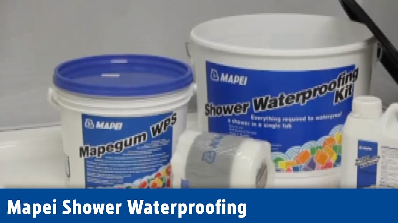 Mapei Shower Waterproofing | Screwfix