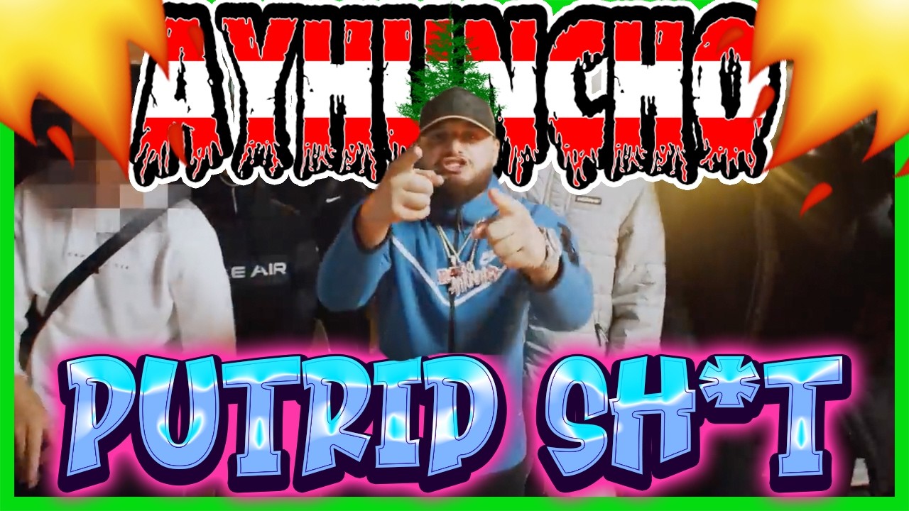 🔥AY HUNCHO - PUTRID SH*T💥This my REACTION & my THOUGHTS🔥1ST TIME TO EVER HEAR HIM🔥#reaction #ajusta