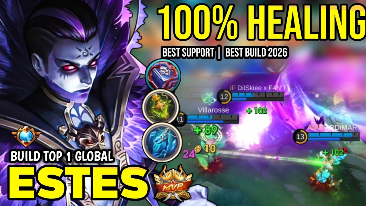 ESTES BEST BUILD 2026 | BUILD TOP 1 GLOBAL ESTES GAMEPLAY | MOBILE LEGENDS✓