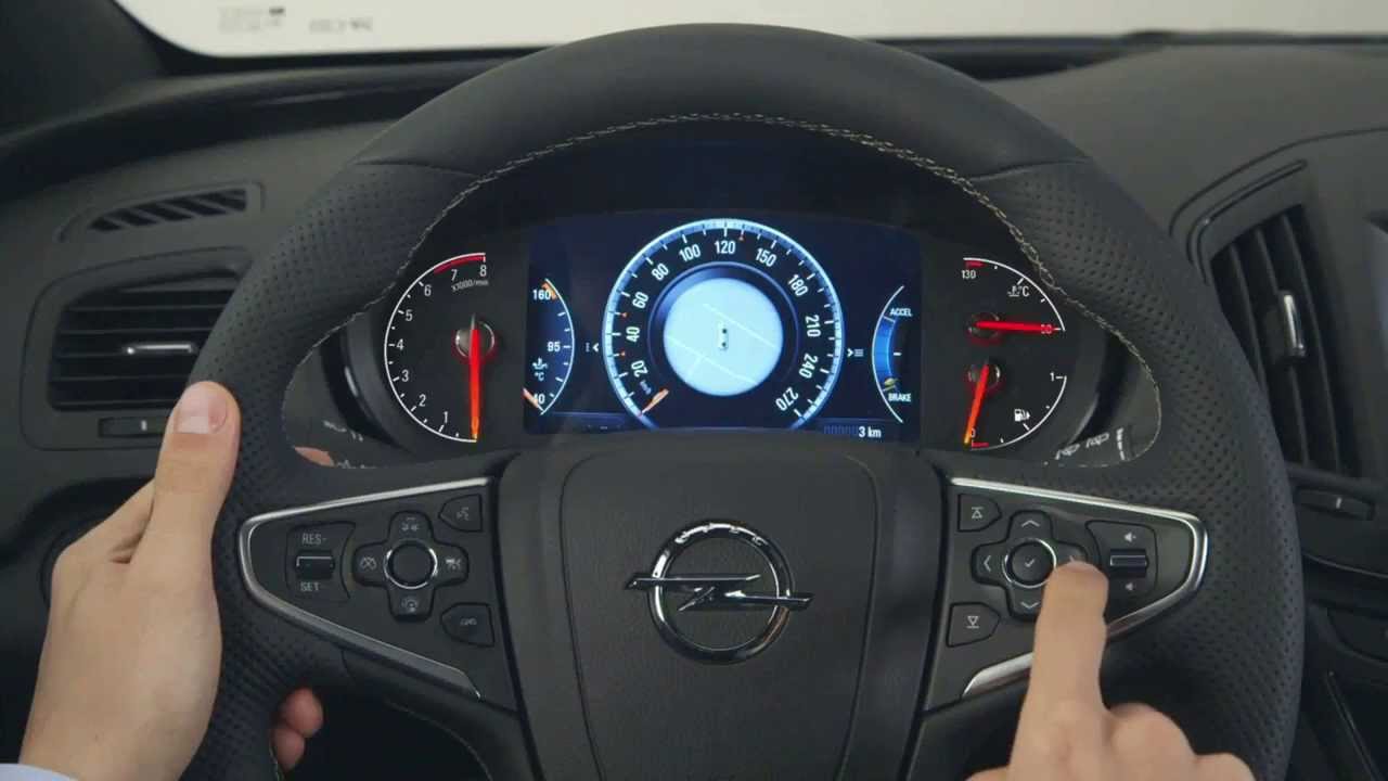 Intellilink w Insigni: Przyciski na Kierownicy. Dixi-Car