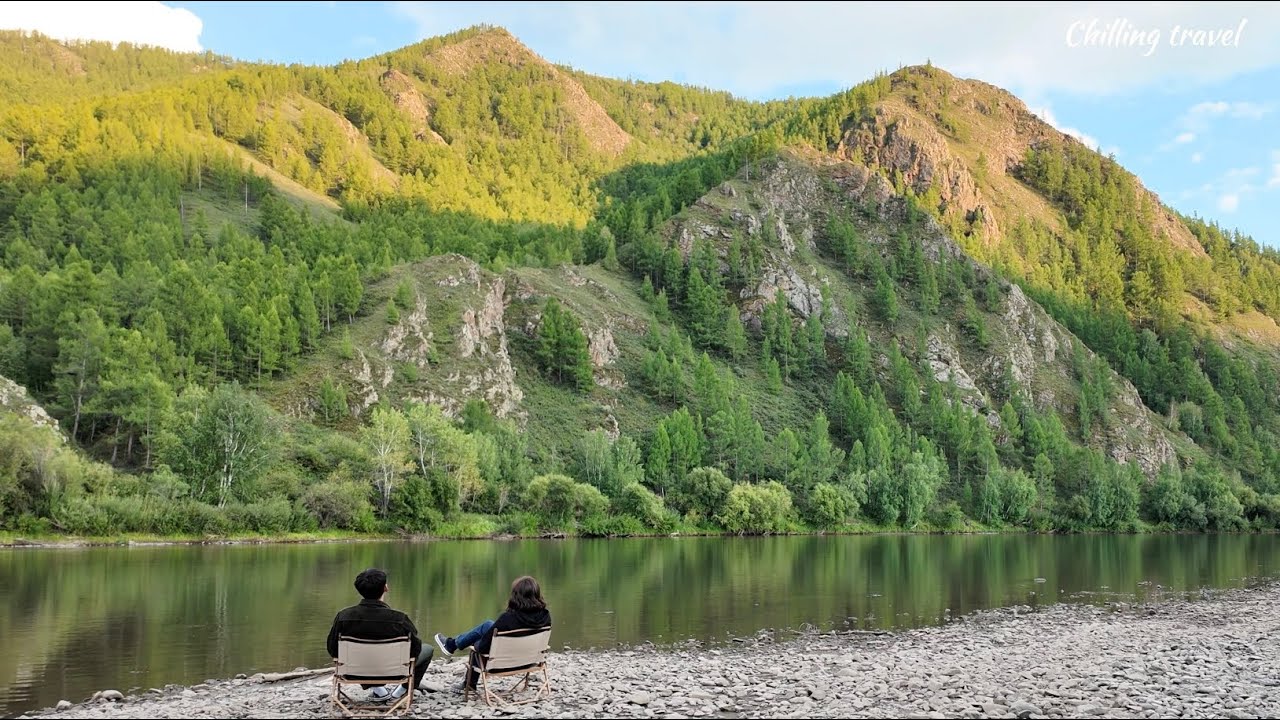 Булган аймаг, Хутаг-Өндөр сум Сэлэнгэ мөрөн | Summer camping 🏕️ (nature, real sounds)