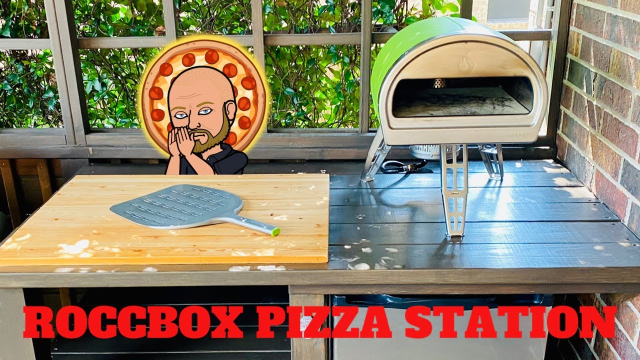 Building a pizza making station for my Roccbox pizza oven!