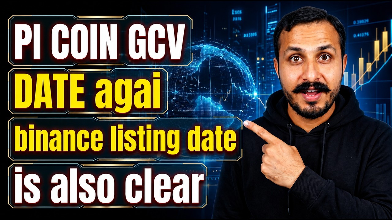 Pi Coin GCV | Date Agai Binance LIsting Date | is also Clear | Crypto With Gondal