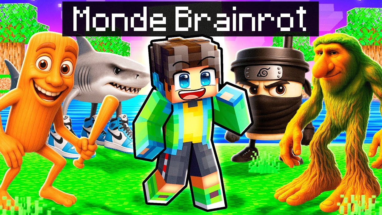 J’ai trouvé un MONDE SECRET de ITALIAN BRAINROT sur Minecraft !