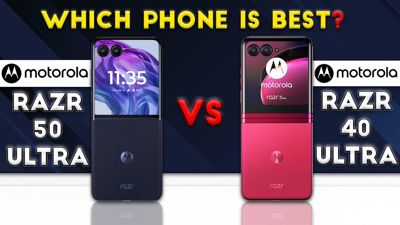 Motorola Razr 50 Ultra vs Motorola razr 40 Ultra : Which Phone is Best❓🤔