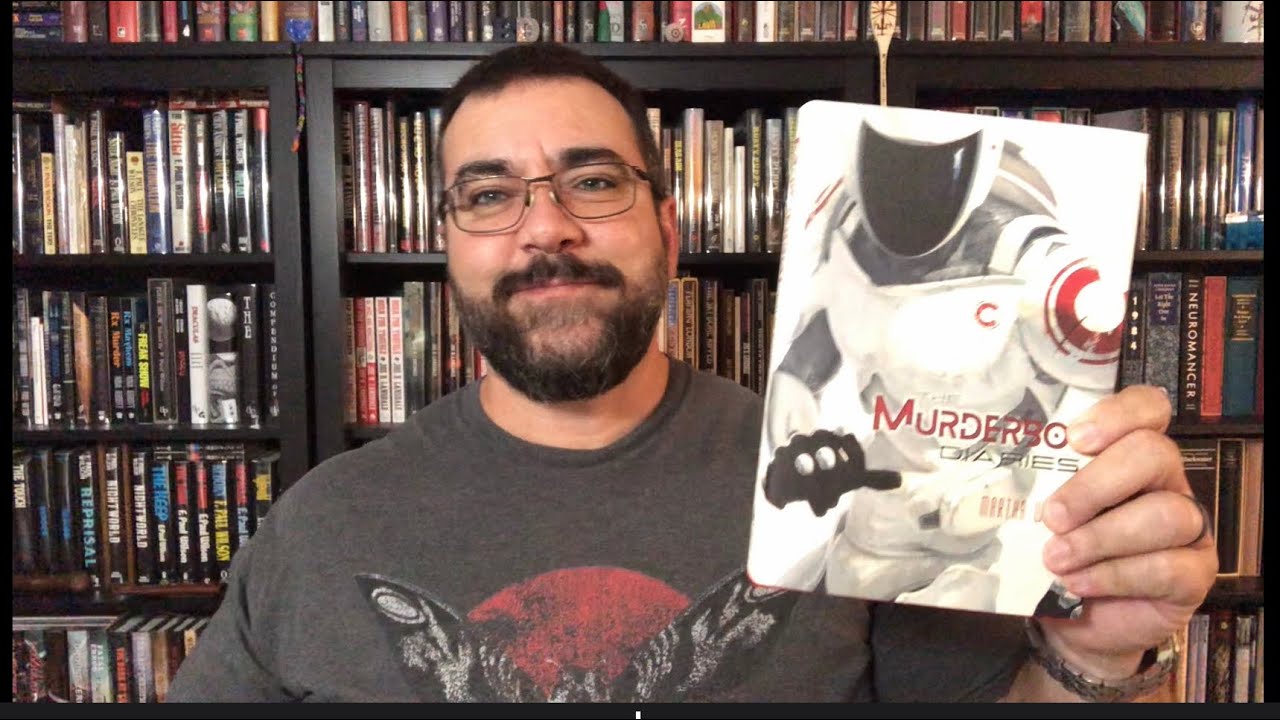 The Murderbot Diaries Book Unboxing Subterranean Press Signed Second Printing Martha Wells Sci-Fi