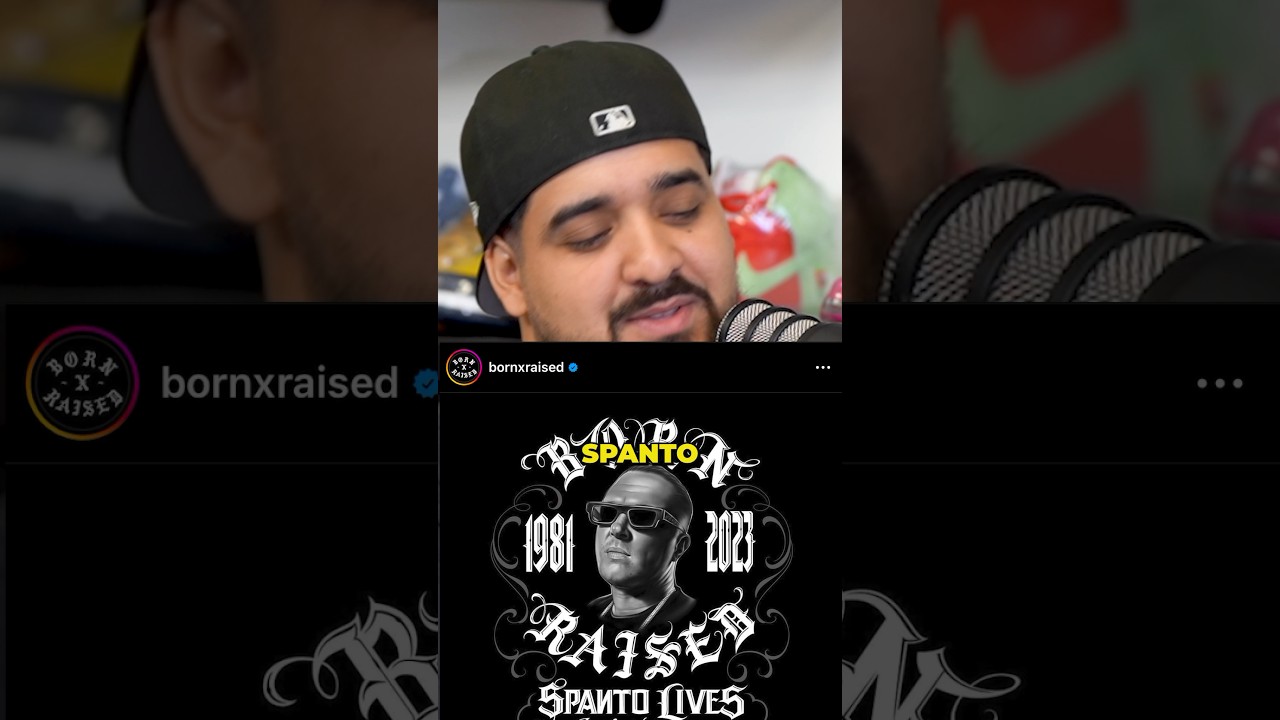 How Spanto was a mentor to an up and coming Creative #menace #spanto #bornandraised