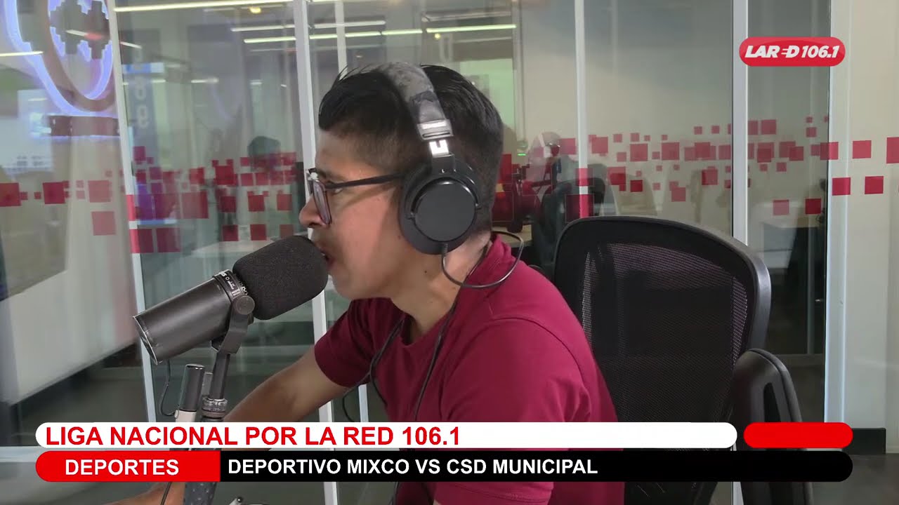 #LaRedLive | Deportivo Mixco vs CSD Municipal por La Red 106.1