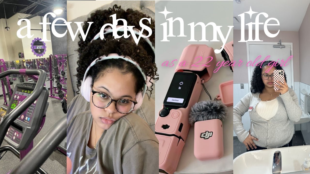 a FEW days in my life 🧚🏼‍♀️🌺✨| new camera, a lot of chit chatting & becoming a gym rat