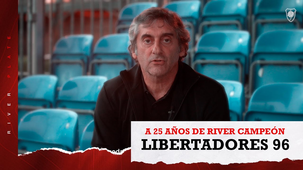 Enzo Francescoli recuerda la gloria en la Libertadores 96