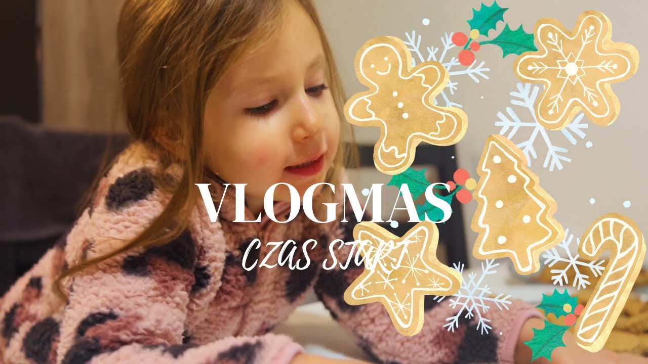 VLOGMAS #1: JEDZIEMY NA JARMARK , MALUJEMY PIERNICZKI