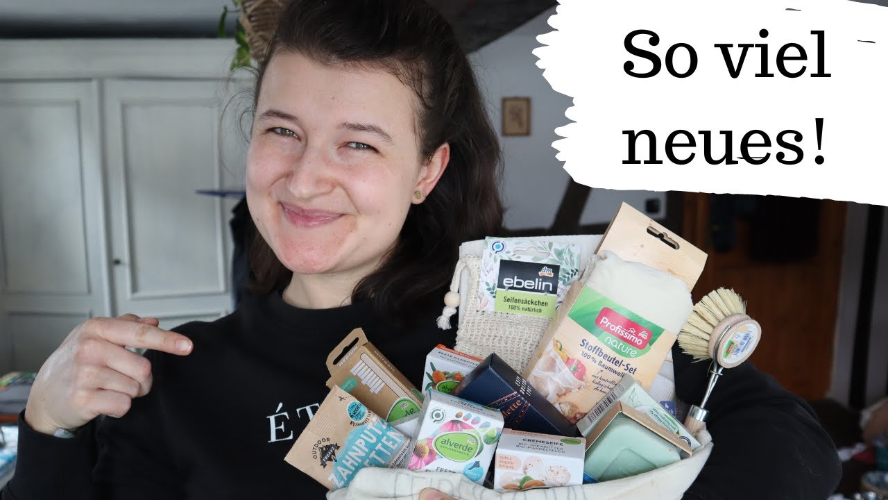 60€ nachhaltiger dm Haul - viele neue plastikfreie Produkte