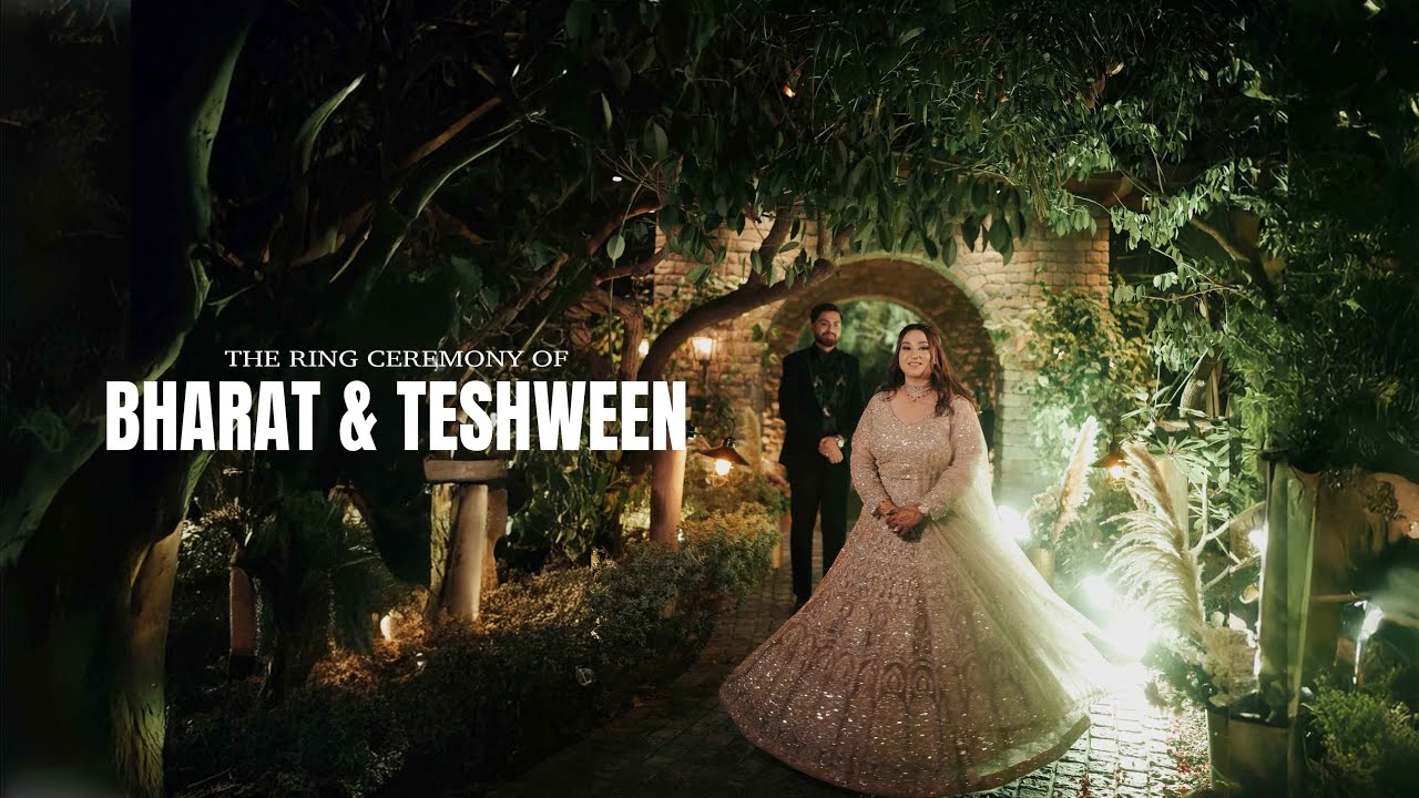 Best Ring Ceremony Highlight 2025 ( BHARAT & TESHWEEN ) Vision Vibe Filmz..8872123802