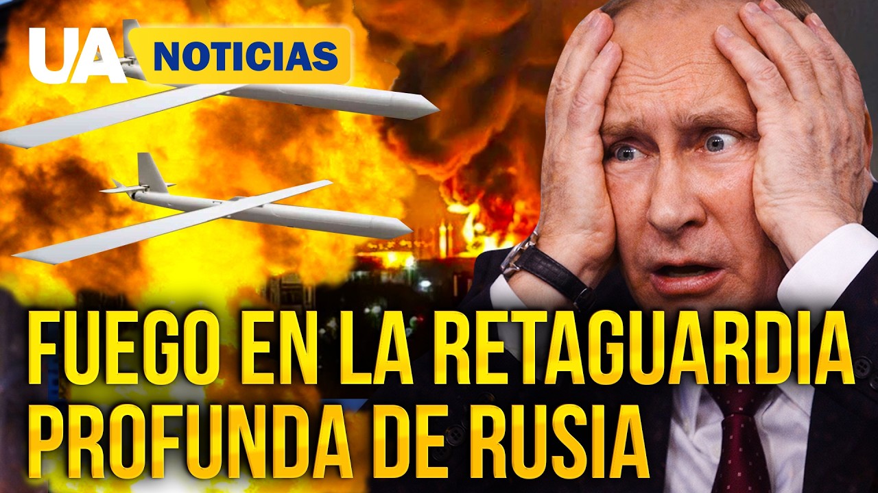TATARSTÁN EN LLAMAS: Arde la estación «Druzhba». ¡Tropas de Ucrania RECUPERAN sus tierras!