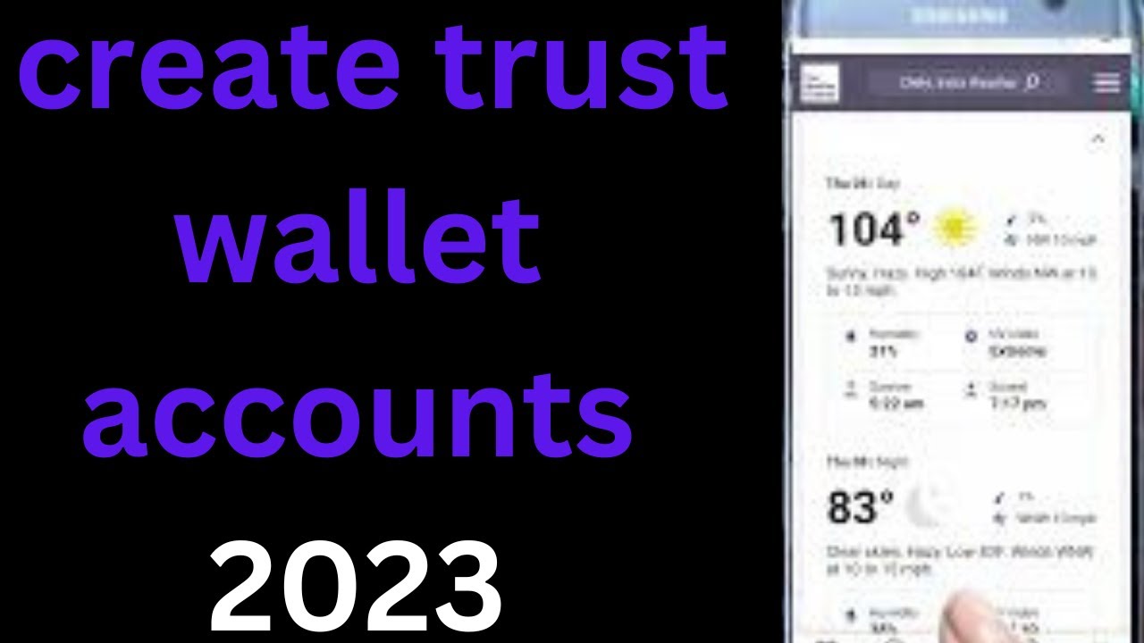 How to create trust wallet accounts 2023  | create trust wallet accounts | how to use trust wallet