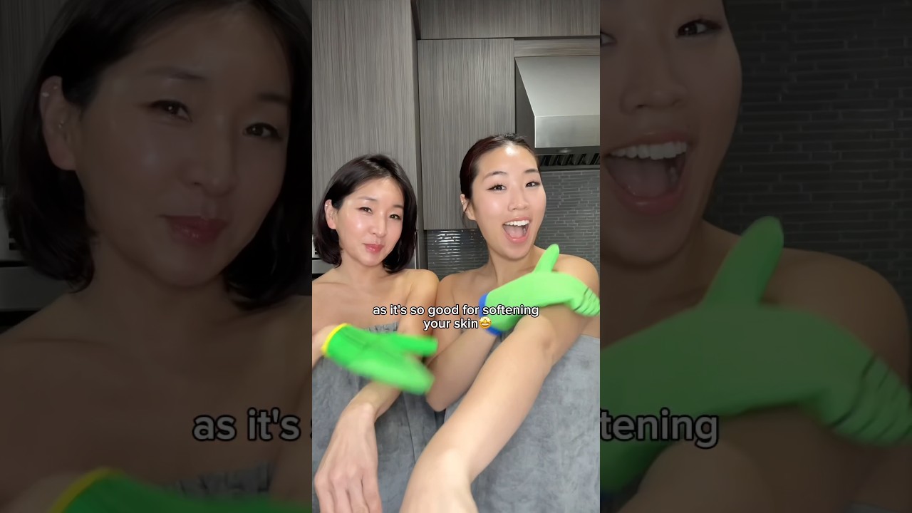 Best BODY care ROUTINE?!!🤩😍 #guasha #koreanscrub #kbeauty #korean #TCM