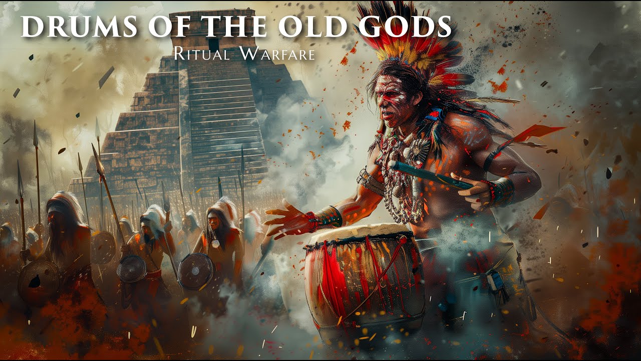 Maya Ritual Battle Music | Relentless Percussion & War Drums