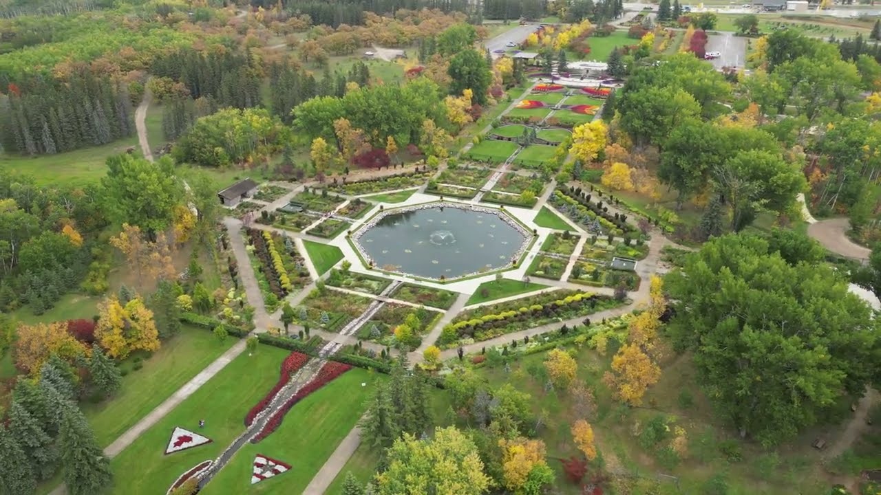 International Peace Garden | 4K Drone Shots | CANADA & USA | Mini 3 Pro |