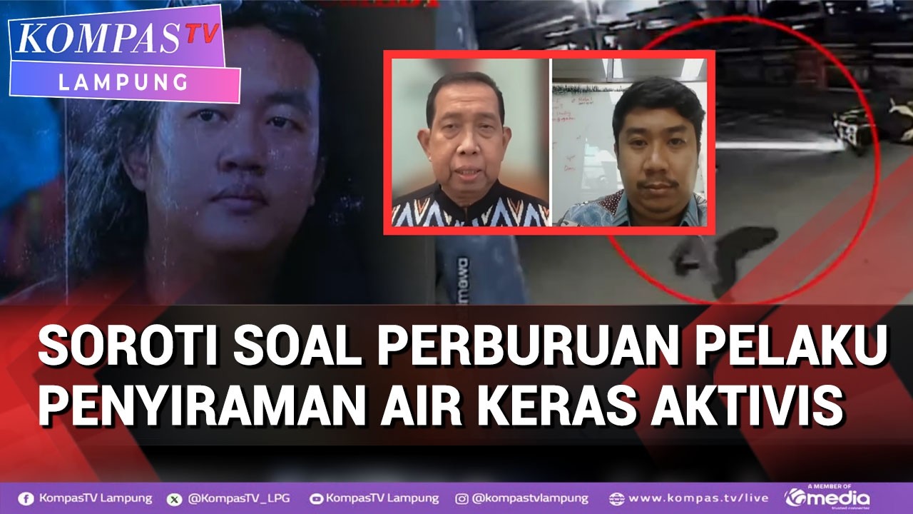 Soroti soal Perburuan Pelaku Penyiraman Air Keras Aktivis