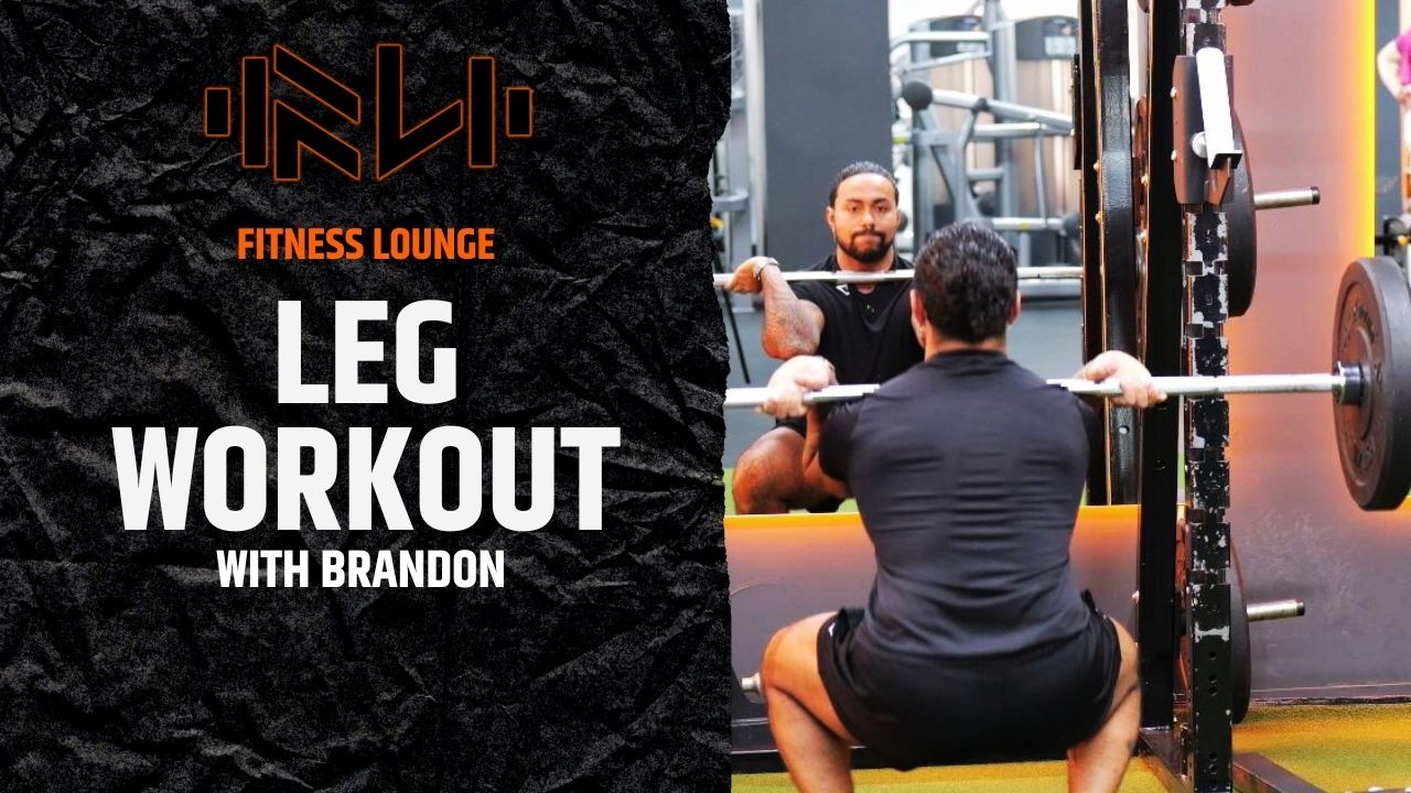 Leg Workout with Brandon #fitnesslounge #motivation