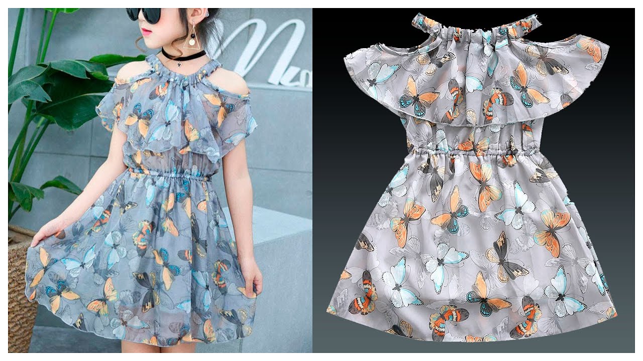 Como hacer ESPECTACULAR  vestido de niña fácil y rápido