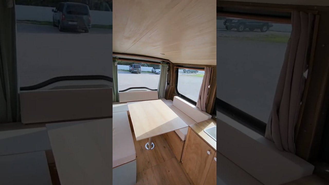 Transformation d'un corbillard en van #vanlife #diy #vanconversion