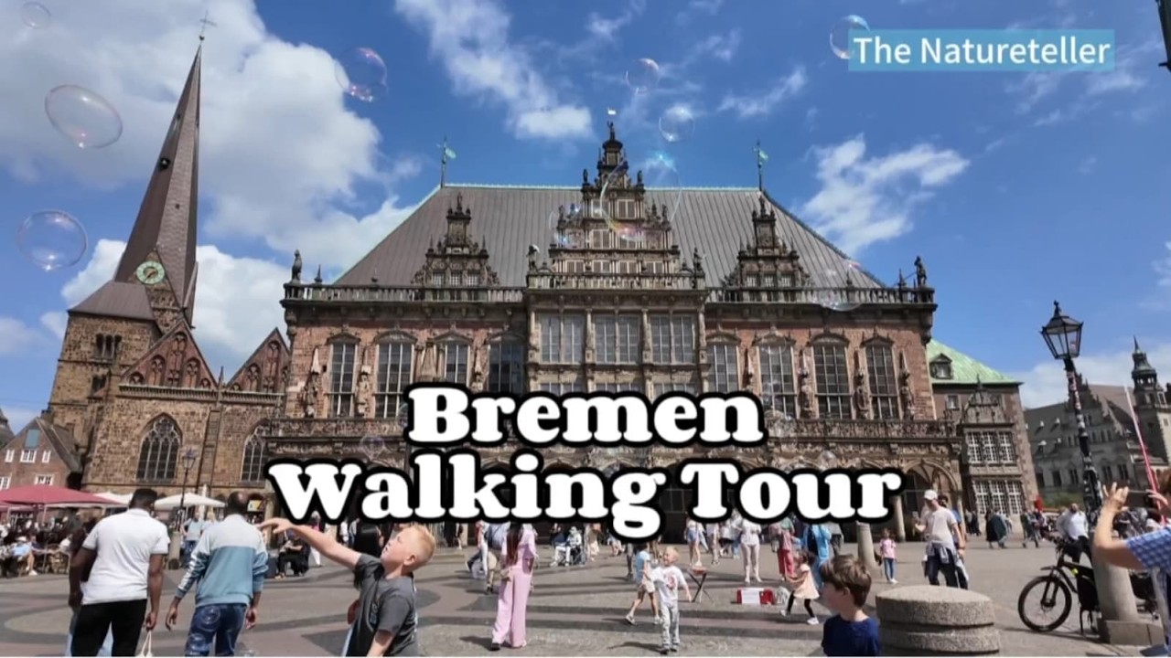 Bremen, Germany Day Trip & Walking Tour 4K (Ultra HD) | Travel Northern Germany