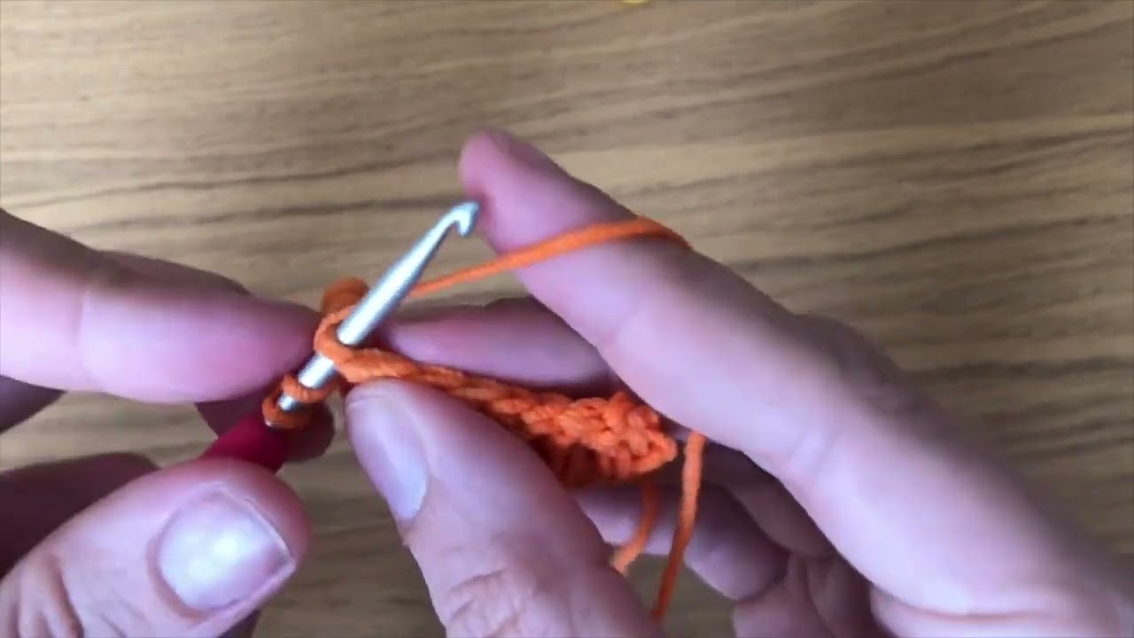 Leren Haken linkshandig 8  Stokjes haken   Haken voor beginners,
