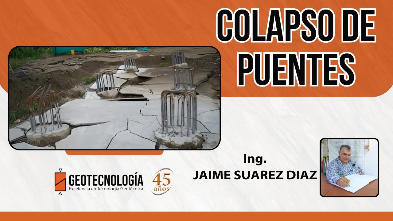 COLAPSO DE PUENTES EN COLUVIONES