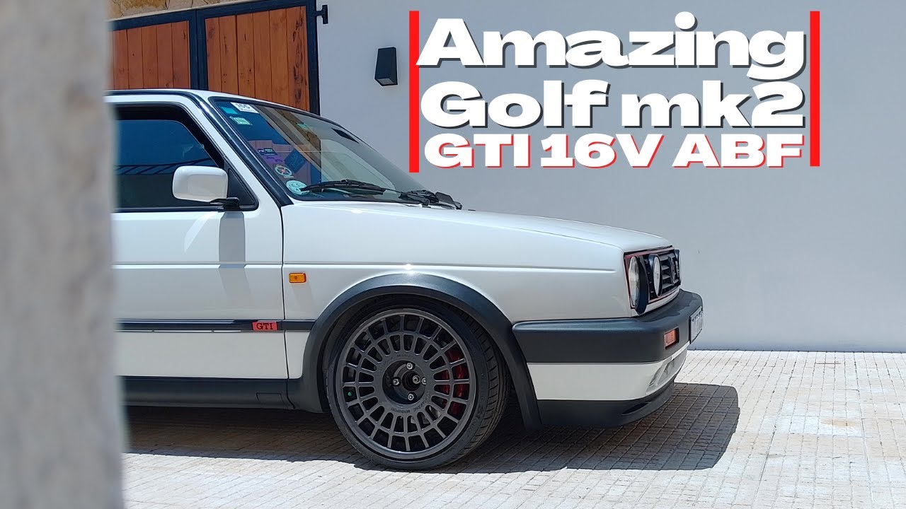 Суперчистый Golf mk2 GTI 16V ABF