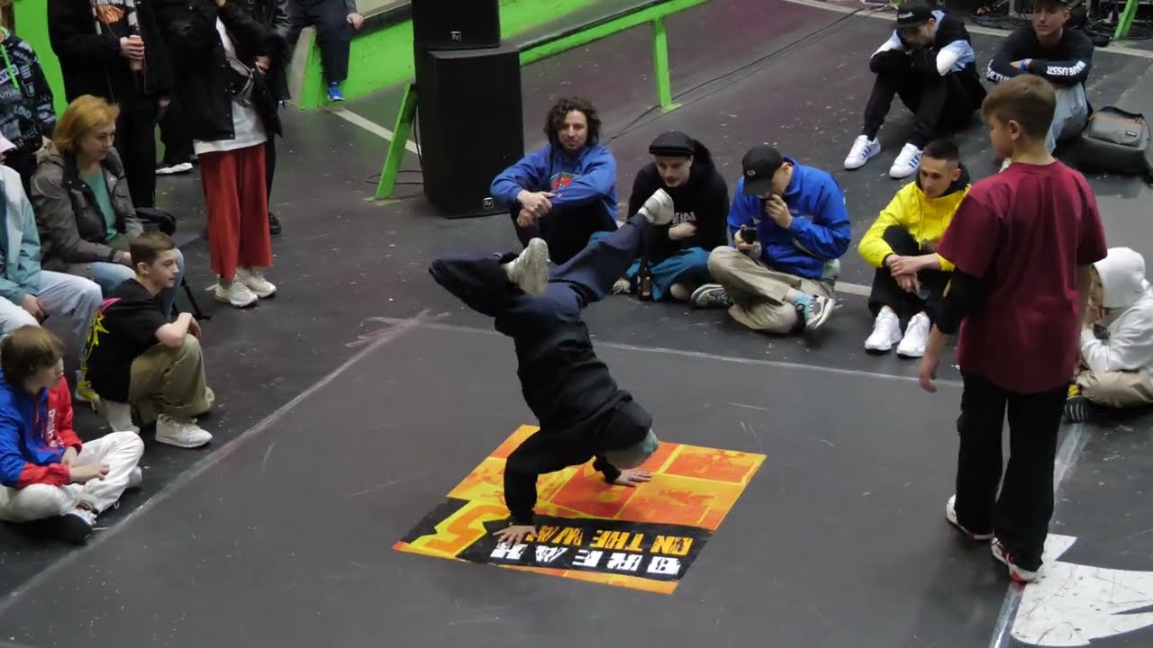 juniors semifinal bboy Fire vs Rocky брейкданс батл BREAK ON THE WAVE 2022
