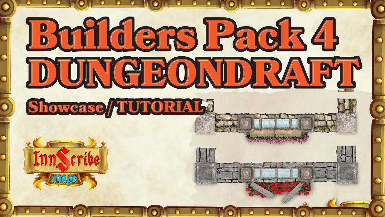 Builders Pack 4 INNS | Showcase/ Dungeondraft Tutorial |