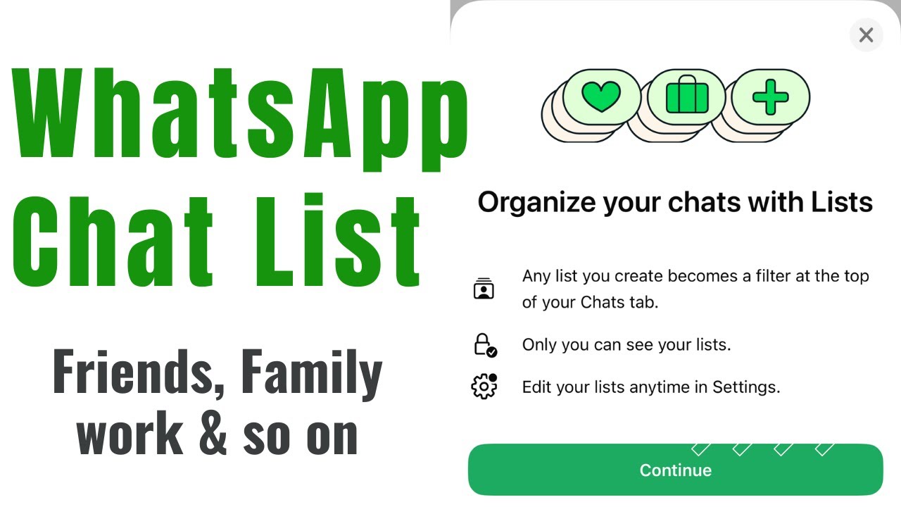 What WhatsApp's New Lists Feature REALLY Means for You - TechOZO