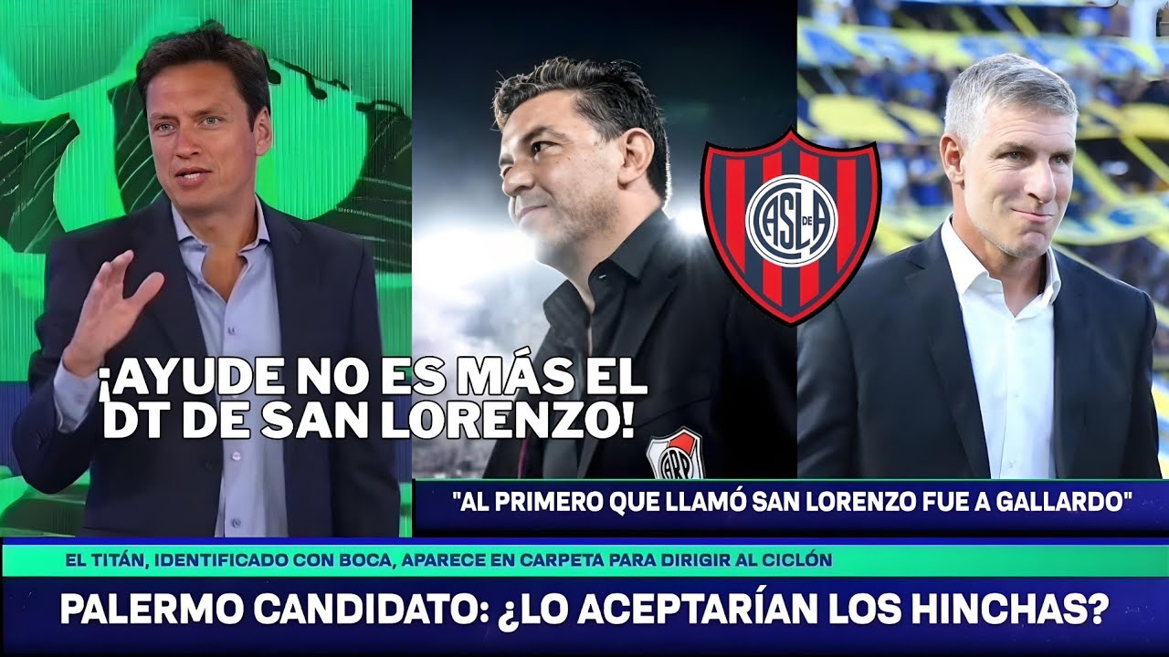 San Lorenzo, en llamas y sin dt: ayude no es más dt de san Lorenzo, ¿quien lo remplazar a?