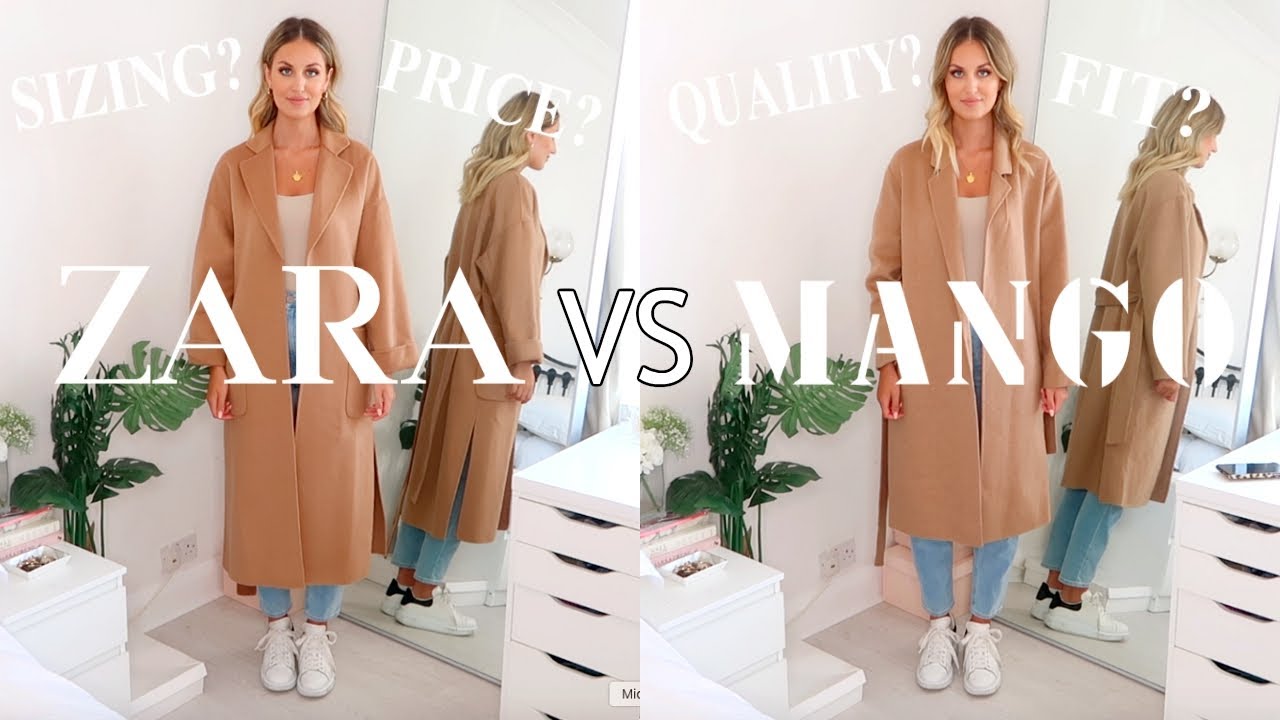 ZARA VS MANGO HAUL | WHO DOES BETTER AUTUMN/WINTER CLOTHING?