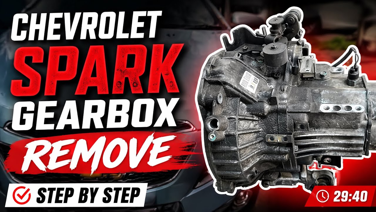 Chevrolet Spark Gearbox Remove - How To Do It at home garage