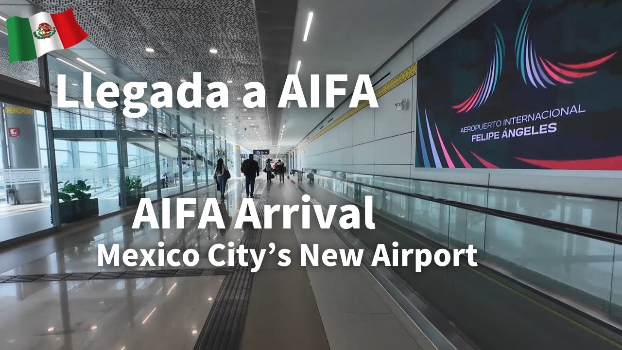 AIFA Domestic Arrival – Felipe Ángeles International Airport, Mexico City’s New Airport