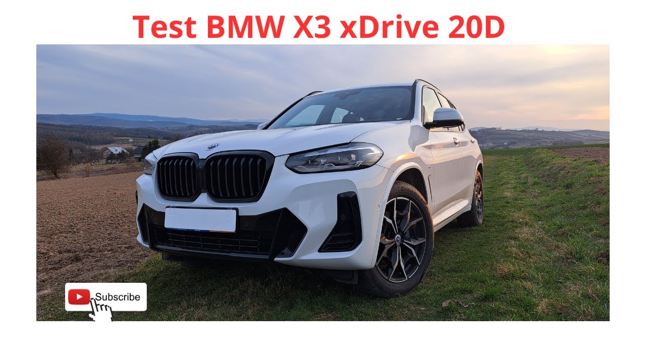 TEST samochodu BMW X3 xDrive 20D model G01 #bmwx3 #bmw #testbmw