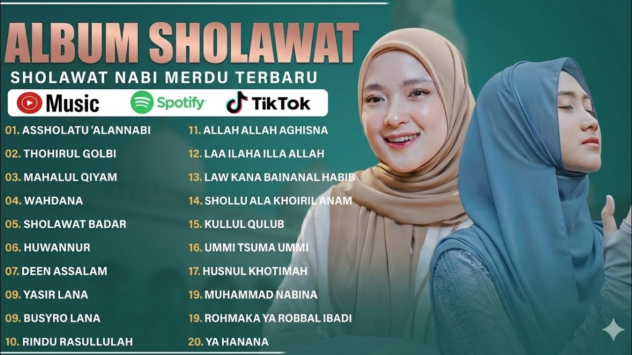 ALBUM SHOLAWAT, Lagu Ramadhan, Lagu Religi, Lagu Ramdhan Terbaru, Nissa Sabyan, Ai Khodijah, Ramadan