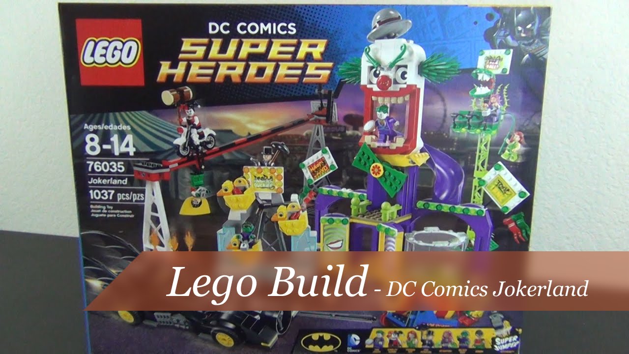 Let's Build - Lego Super Heroes Jokerland Set #76035 - Part 1