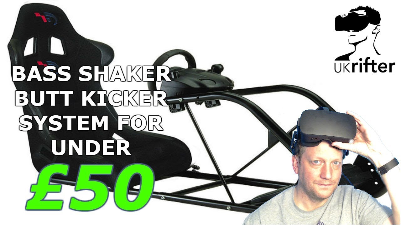 HOW TO: Make your Sim Rig Kick Ass (literally) for ~£50 / $70 #buttkicker #simvibe #bassshaker