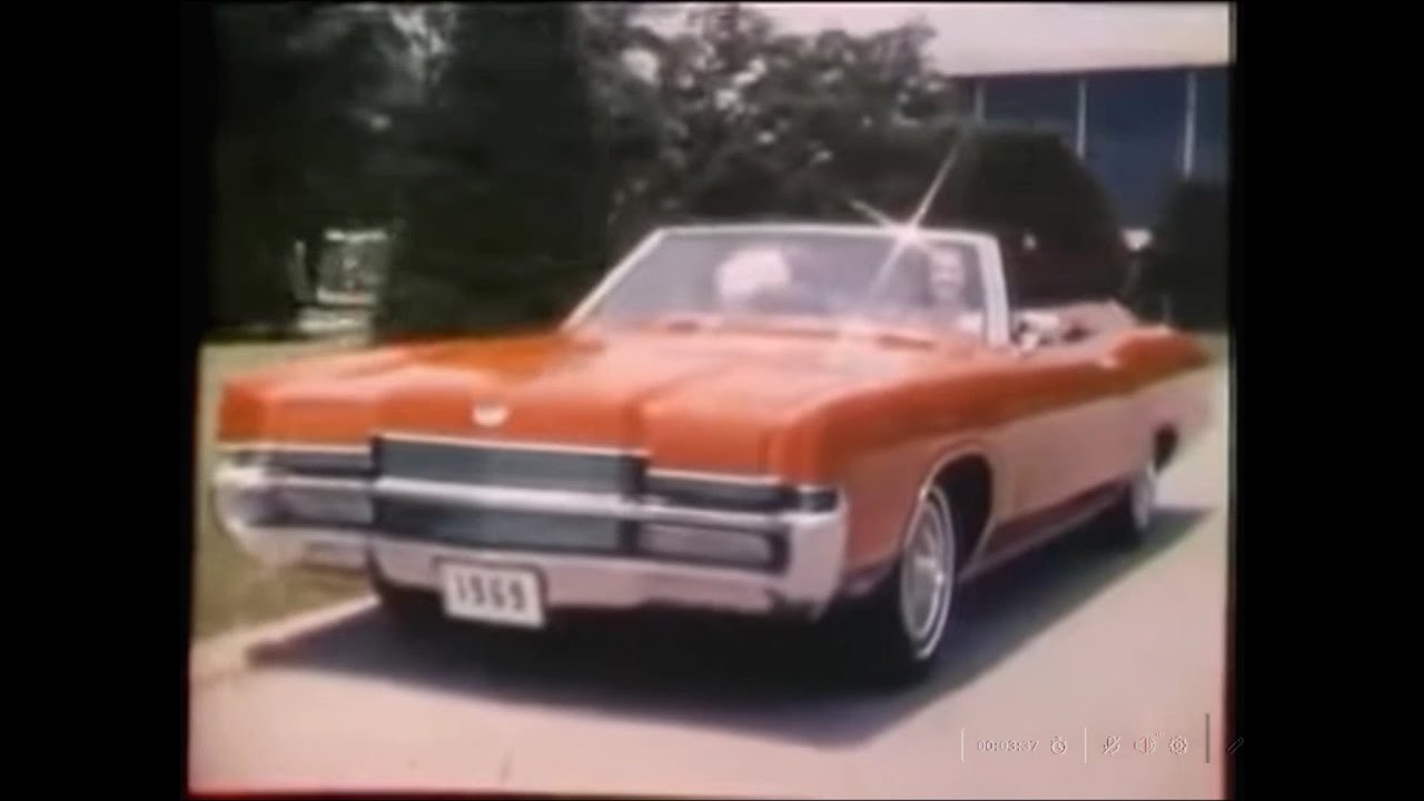 Реклама Mercury Marquis 1969 года — снято в Нью-Йорке — ЛУЧШЕЕ КАЧЕСТВО