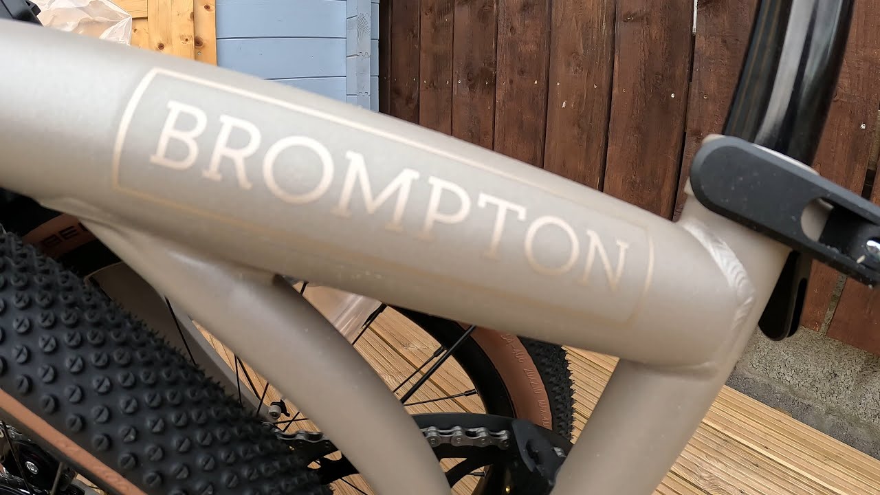 BROMPTON G-LINE - UNBOXING AND FIRST RIDE