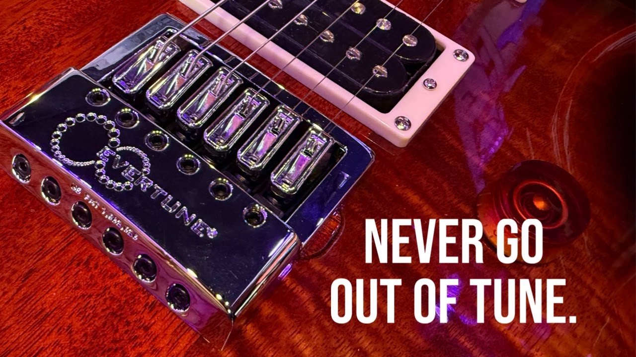 ХОТИТЕ, ЧТОБЫ ВАША ГИТАРА БЫЛА НАСТРОЕННОЙ ВСЕГДА? Бриджевая система Evertune